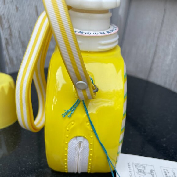 Zojirushi Mickey Mouse Yellow Vtg Water Bottle Walt Disney Productions New - Picture 7 of 13